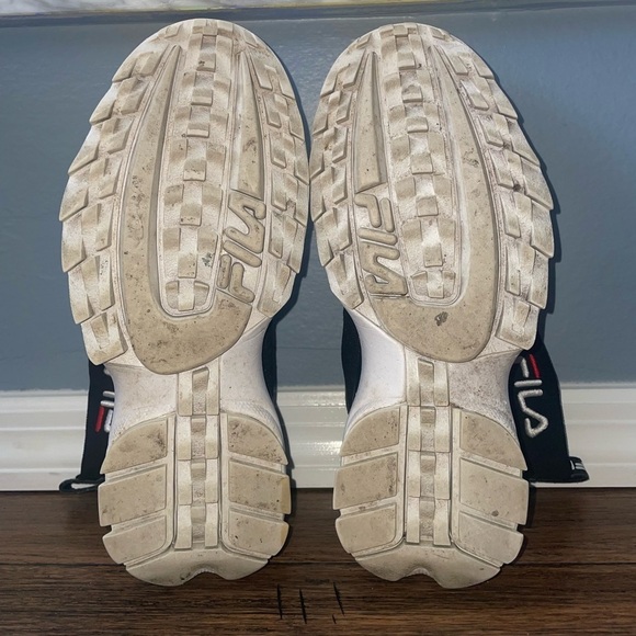 Rare fila slip on sneakers chunky sneakers ankle sock sneakers - Picture 5 of 10